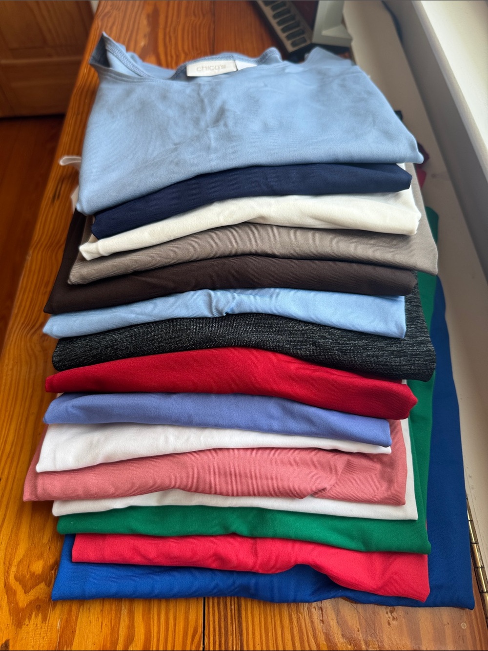 CHICOS Classic Scoop Neck Tank Tops - 15 different Colors Available!
